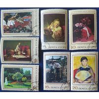 СССР 1973 зарубежная живопись , клей