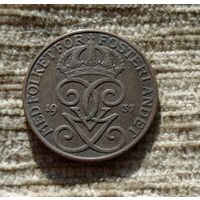 Werty71 Швеция 5 эре 1937 Бронза