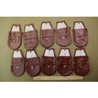 Чехлы военных оружейных маслёнок СССР, одним лотом. Распродажа коллекции вещей. С РУБЛЯ! АУКЦИОН!