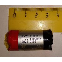 Аккумуляторы 18350 1100 mAh. 3,7 v. Цена за 10 штук. Внимательно прочитайте описание!