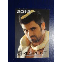 Календарик 2013 г.  RESPEKT.  Одежда для стильных мужчин.