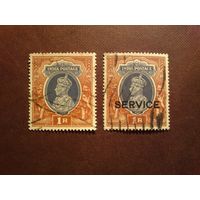 Британская Индия 1937-38 гг.Король Георг -VI.Служебная./18а/