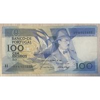 Банкнота 100 эскудо 1987 года. Португалия. С рубля без МЦ.