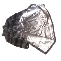 ШУБА НОРКОВАЯ. ИТАЛИЯ. ДЛИНА - 90 см.