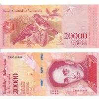Венесуэла 20000 боливаров образца 2017 года UNC p99c