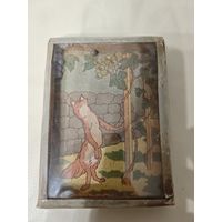 Редкая настольная, дорожная игра " Лиса и виноград" артель Ленинград 1939 год.