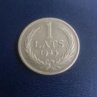 Латвия 1лат 1924г