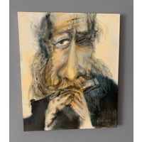 Картина "На остановке Уручье" Бондарев А.