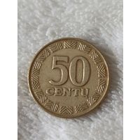 Литва. 5 центов 1997 года. (4)