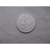 Французский Алжир Торговая палата Оран 25 сантимов 1922 год