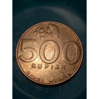 500 рупий Индонезия 2000 год.