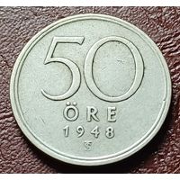 Швеция 50 эре, 1948    ( 1-5-1 )