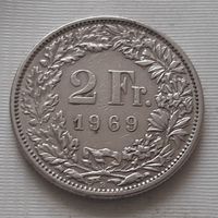 2 франка 1969 г. Швейцария