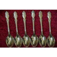 Ложки мельхиоровые  десертные    17,7 см   А 13