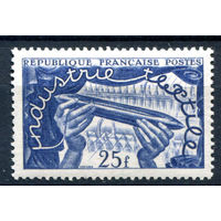 Франция - 1951г. - международная выставка текстильной промышленности - 1 марка - полная серия, MH [Mi 899]. #2-Fr-57-A-2