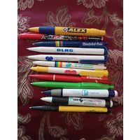 Ручки шариковые с логотипами