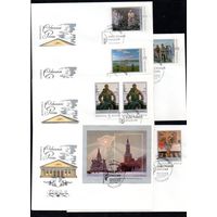 КПД Советская живопись 1987 год 6 конвертов