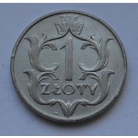 Польша, 1 злотый 1929 г.