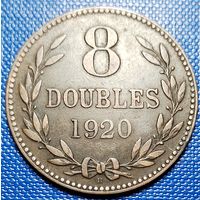 Гернси 8 дублей 1920 г.