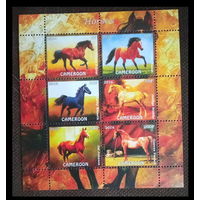 СЕРИЯ Блоков лошади фауна  MNH