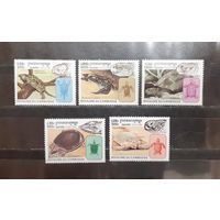 Камбоджа. 1998 год. Фауна. Рептилии. Черепахи (1067)