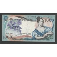 Португалия 1000 эскудо 1967 года. Тип Р-172a. Состояние XF