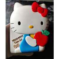 Япония, 1 5 10 50 100 и 500 йен 2004 года с памятным жетоном, годовой набор, Hello Kitty 30 лет, редкий, UNC