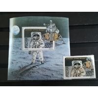 Польша 1989 космос Аполлон 11