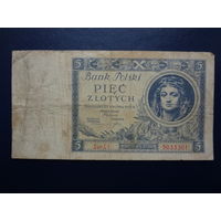 Польша 5 злотых 1930 г.