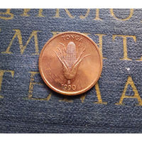 1 сенити 1990 Тонга #01 aUNC