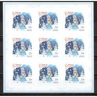 ФФ3 Россия 2018 Новый год самоклейки