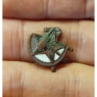 Петличный знак жд рука,с рубля