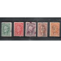 США-1917(Скотт. R240-R245) , гаш. , REVENUE, Служебные марки