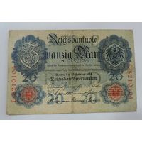20 марок 1914 г. Германия.