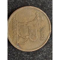 5 оре норвегия 1966
