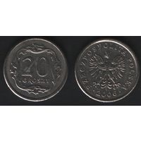 Польша y280 20 грош 2006 год (mw) (_alb2