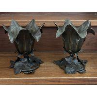 Бронзовые вазы Art Nouveau,  1900 г.