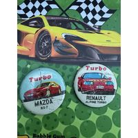 2 значка  Turbo