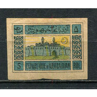 Азербайджанская Демократическая Республика - 1919 - г. Баку 5RBL - [Mi.7x] - 1 марка. MH.  (Лот 5HX)-TG3P35