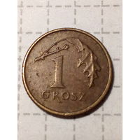 1 грош Польша 1991 год