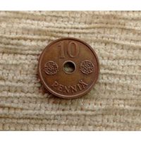 Werty71 Финляндия 10 пенни 1942