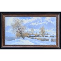 Вырво А.А. "Начало весны", 2020 год Холст, масло. 50/90 см.