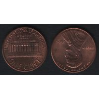 США km201b 1 цент 2004 год (-) (_5 ТОРГ ЛЮБОЙ