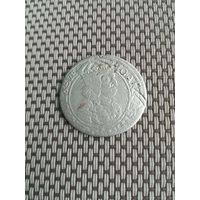 Шесть грошей 1661 года GBA. Львов