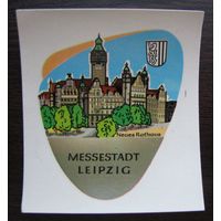 Переводка MESSESTADT LEIPZIG 88769, Германия, ГДР, переснимка