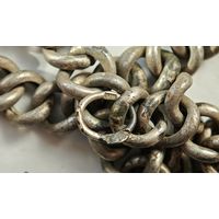 До 1917 года цепочка для часов карманных серебро 84 проба