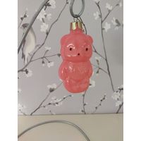 Елочная игрушка мишка