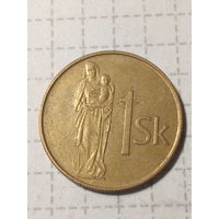 1 крона Словакия 1994 год