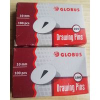Канцелярские кнопки (Drawing Pins) 100шт