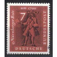 ГЕРМАНИЯ, ФРГ - 1961 [Mi. 365]  Гашеная (DE04)